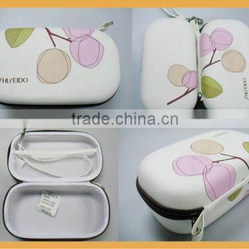 GC--Fashion EVA molded white leather mould pressing new eva cosmetics case bags