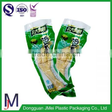 custom printed heat seal food packing plastic vacuum bag for fruit and vegetable