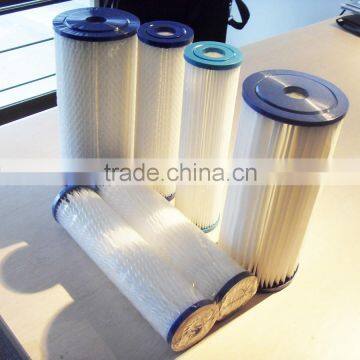 polyester cellulose pleated filter cartridge,swimming pool water cartridge filters,pool filter cartridge