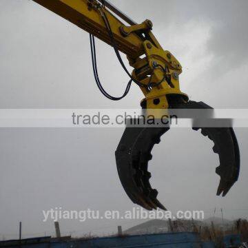 Hydraulic Grapple for Mecalac 11 Cxi Excavator/excavator Rotating Gripper photo-5