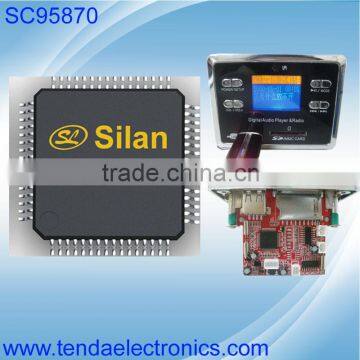 SC95870 MP3 CHIP , SC95870P SILAN MP3 IC