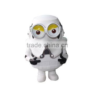 2016 wholesale bluetooth portable minion mini speaker gift