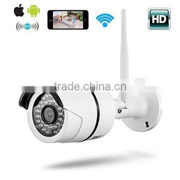 Onvif 720P 960P 1080P Waterproof Outdoor wireless IP camera with SD Slot
