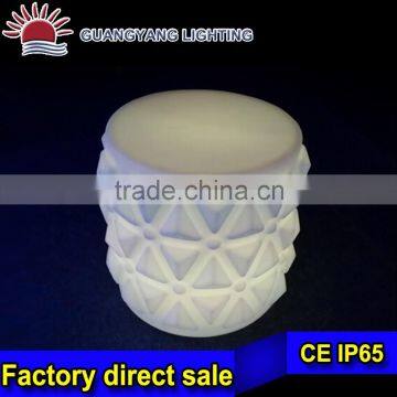 LED plastic round bar table