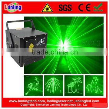 1w Green sd card ILDA Animation laser lighting