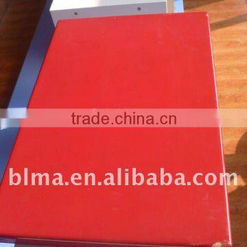 UV painted mdf red color