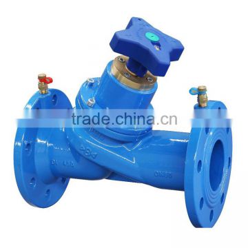 Shanghai POV 2016 latest carbon steel automatic hydraulic balance control valve