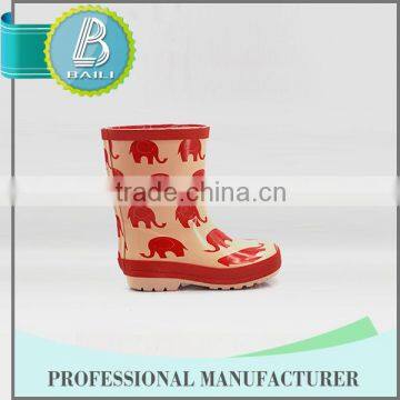 High Quality Customised Designs Rubber Half Rain Boots photo-1