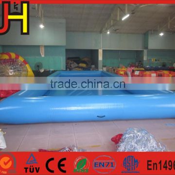 Large Square Blue Inflatable Swimming Pool For Sale