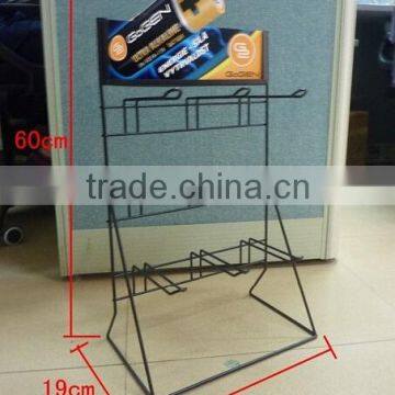 Battery Display Stand/OEM/ODM Custom Design metal wire Display Stand