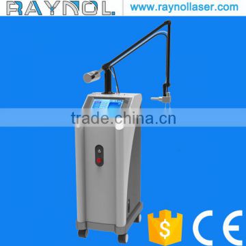 Mole Removal 40W Glass Tube Vertical Scar Removal Fractional CO2 Laser Skin Rejuvenation Beauty Machine Face Whitening