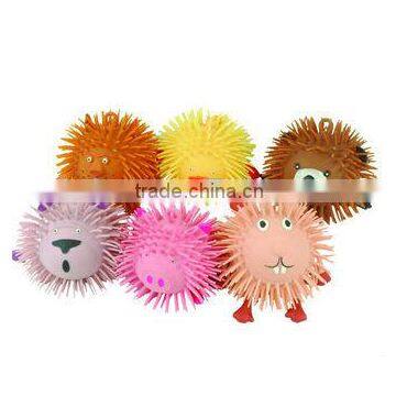 9" New design animal puffer ball, animal design puffer ball for sale