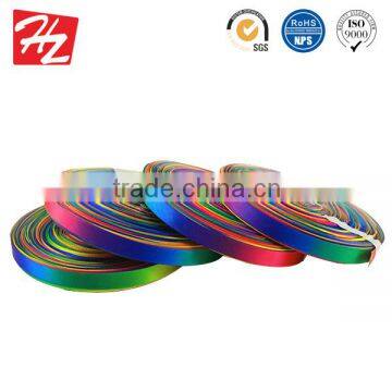 High quality customised colorful wholesales satin ribbon