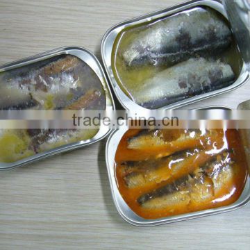 Canned sardine