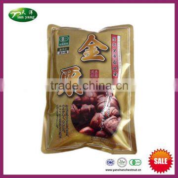 2015 All Organic Unique Sweet Flavor Roaseted Chestnuts Snack with Shell