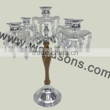 crystal candelabra base