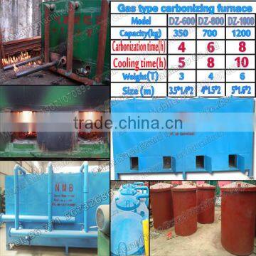 Smokeless Continuous Wood Charcoal Carbonization Kiln Make Charcoal Machine photo-2
