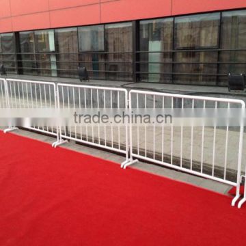 outdoor event City road portable steel crowd control barrier