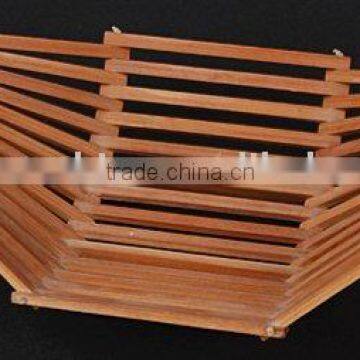 bamboo folding basket