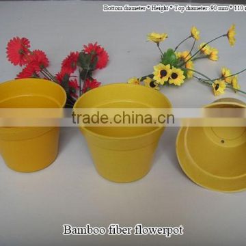 bamboo fiber flower pot