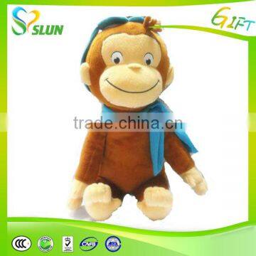 Custom monkey plush toys stuffed animal baby plush toy