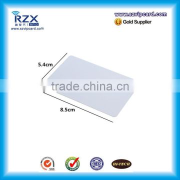 Factory price printable CR80 plastic PVC blank card