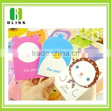 Factory Customized Newest Folding Cartoon Brochure Die Cut Print Invitation Lcd Video Greeting Card photo-2