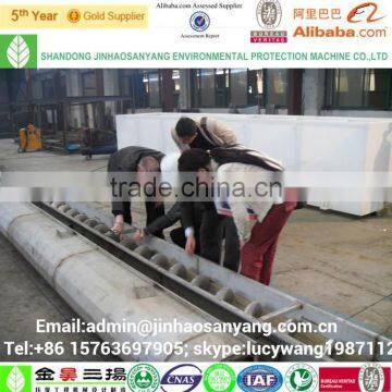 WLS industry wastewater treatment spiral screw conveyor