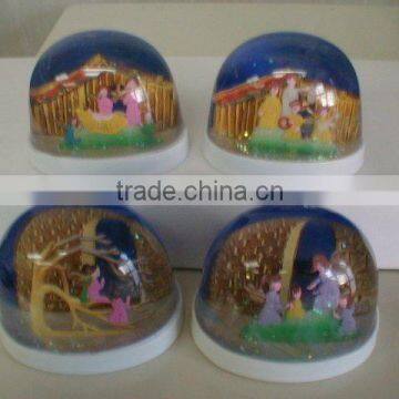 Plastic Snow Globe