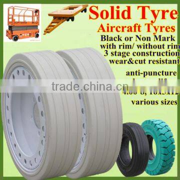 Well-reputed Chinese 4.00x8 Small Solid Rubber Tires and Wheels With Good Price photo-2