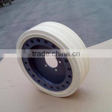 Electric Scissor Lift Use 10 Inch Wheel Tire photo-4