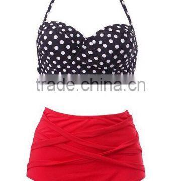 2016 new arrive high waisted bikini