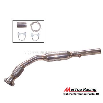 Mertop EXHAUST DOWNPIPE DECAT for VW G*LF MK5 SK*DA P*LO B*RA *CTAVIA SEAT LEON 1.8T 20V