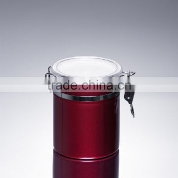 750ml Good quality food storage airtight waterproof red aluminum microwave food container