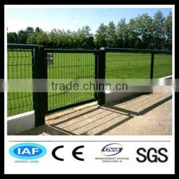 Attractive yard guard fence gate