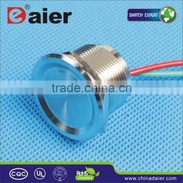 Daier 22mm waterproof piezo switch