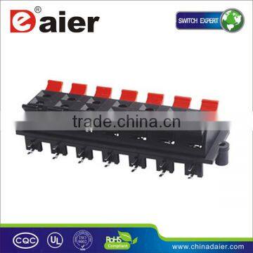 14 Way push wire terminal block connector