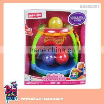 Baby brain development toys mini basketball baby music toy