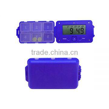Portable 5 Group Pill Box With Alarm Timer photo-2