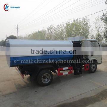 DONGFENG 4*2 Hanging Barrel Refuse Truck 5m3