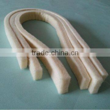 piano felt / flat damper felt strips , white soft wool felt