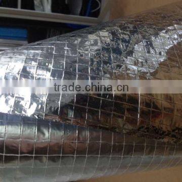 Silver Aluminum Foil With Three Way Fiber Glass for Lamination or Insulation Materials photo-2
