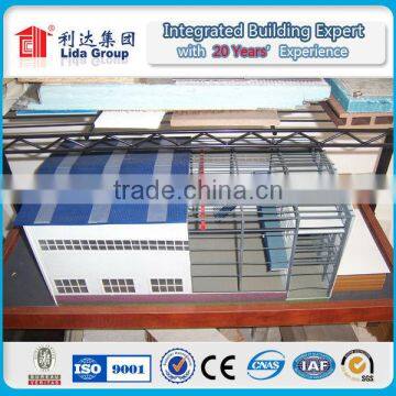 Flexible Design Prefab Structural Steel Beam Steel Constructed Warehouse photo-6