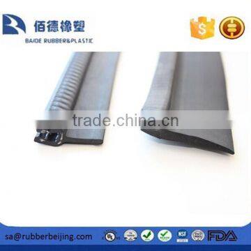 Co-extruded automotive rubber seals door weatherstrip for cars