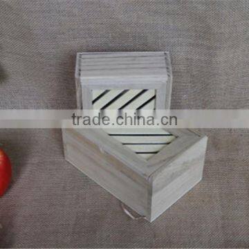 Shangdu Handmade Unique Small Wood Craft Perfume Packing Box photo-5
