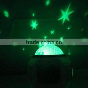 Music and Starry Sky Calendar/LED Light Clock/time Date Week and Thermometer Table Alarm photo-2