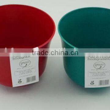 Bamboo Fiber Bio and Eco Flower Pot photo-5