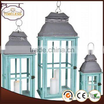 Advanced Germany machines factory directly fashion aged metal finish / lantern candle holder