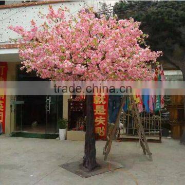 artificial cherry blossom tree for decoration china fake garden fiberglass tree decor