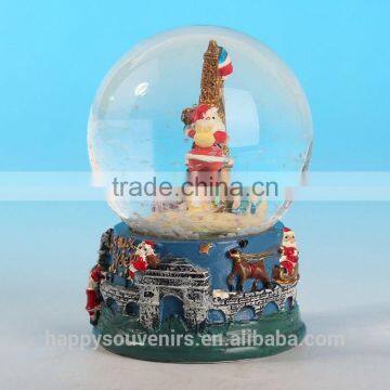 Polyresin+glass Christmas Water Ball, High Quality Christmas Water Ball,Custom Snow Globe,Souvenir Gifts photo-2
